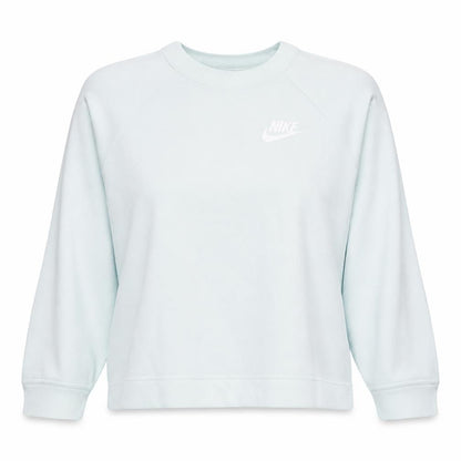 Womens UK Size L Nike Blue Pullover Sweatshirt