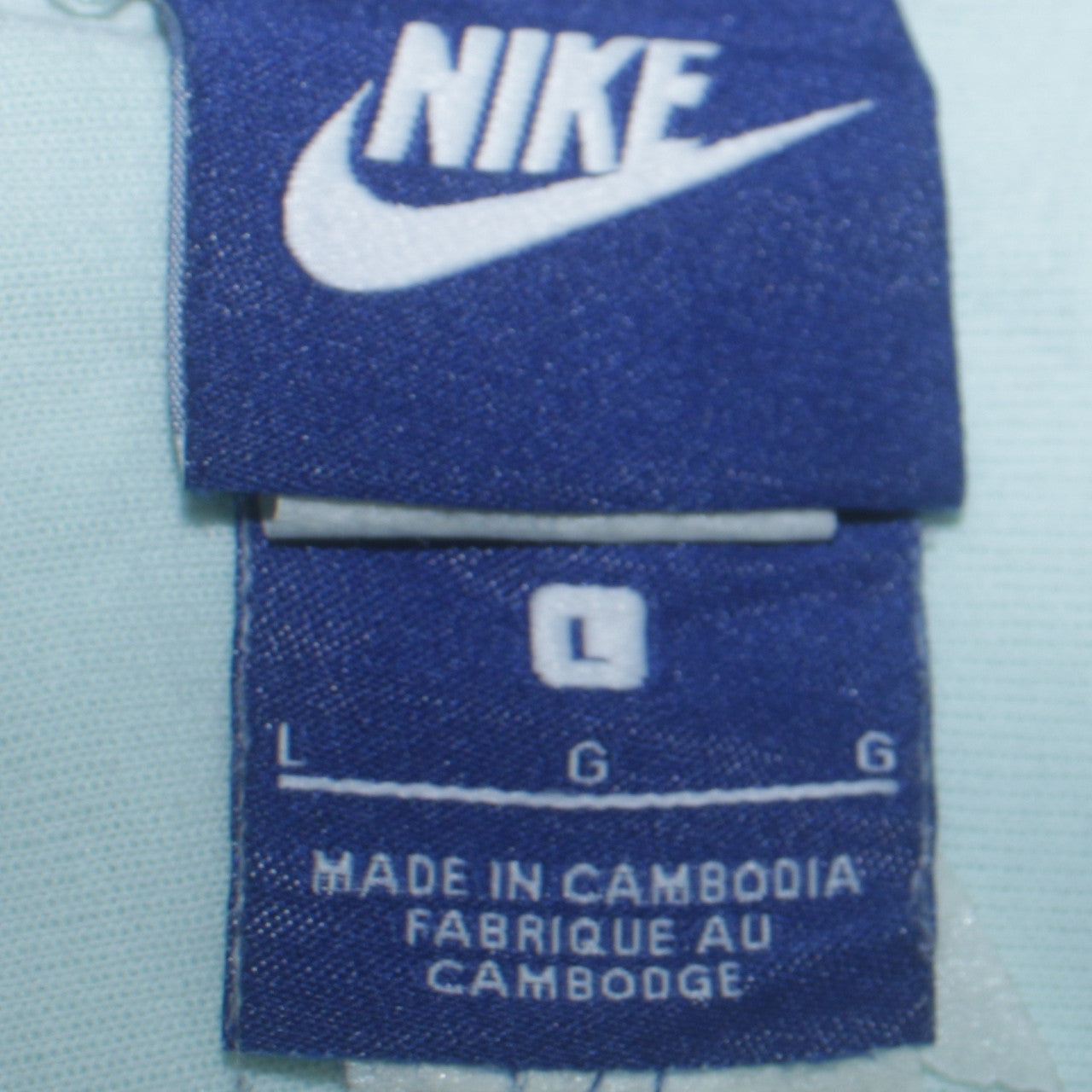 Womens UK Size L Nike Blue Pullover Sweatshirt