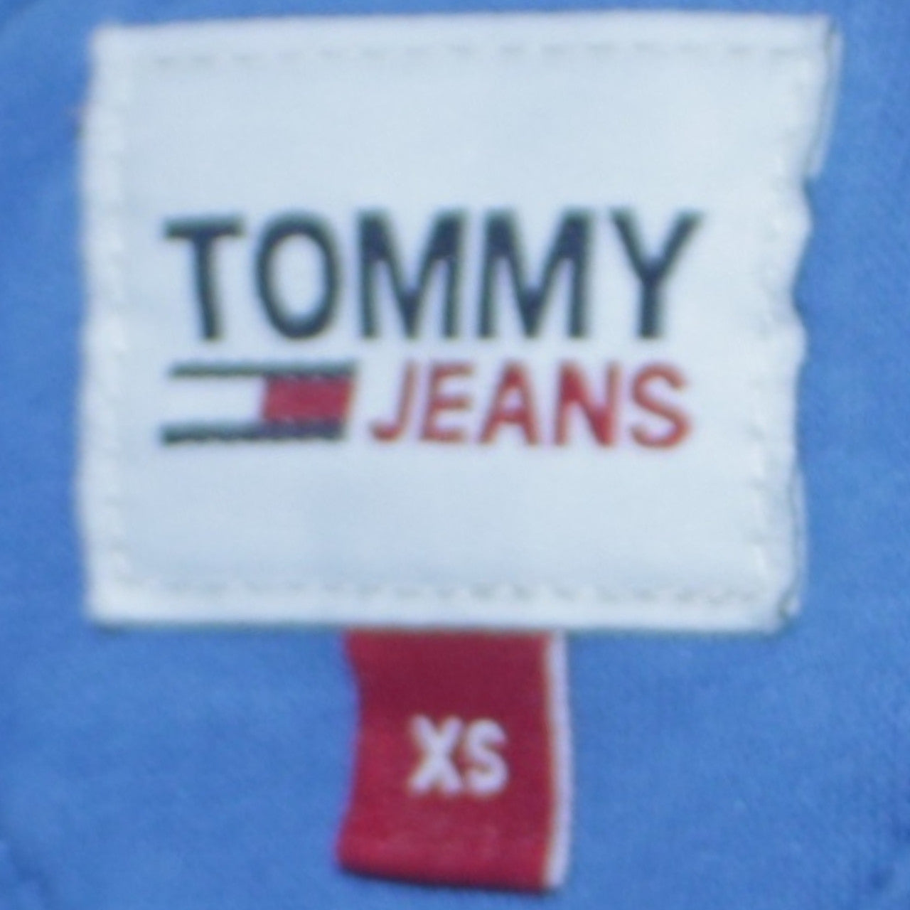 Mens UK Size XS Tommy Jeans Blue Pullover Hoodie