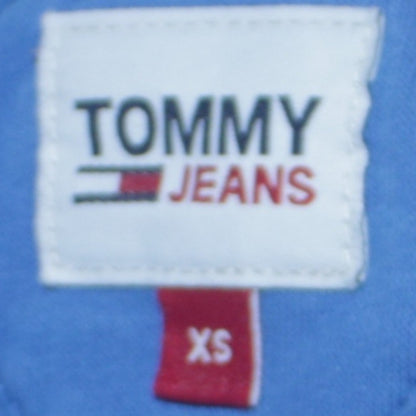 Mens UK Size XS Tommy Jeans Blue Pullover Hoodie