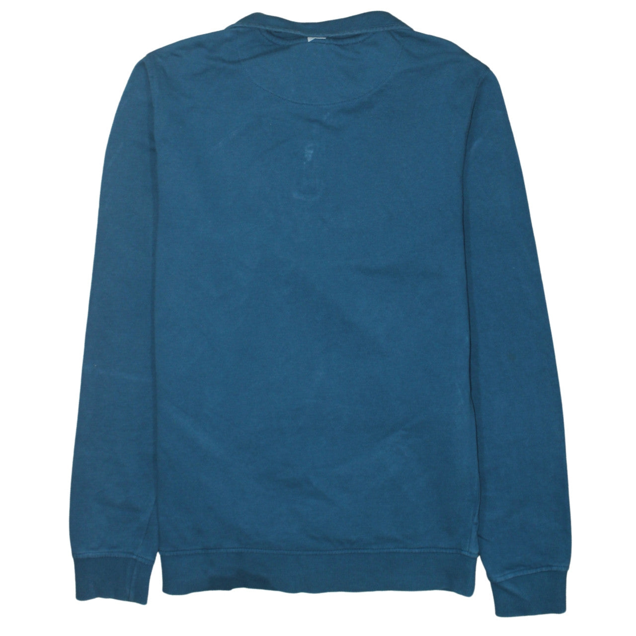 Mens UK Size S U.S. Polo Assn. Blue Henley Sweatshirt