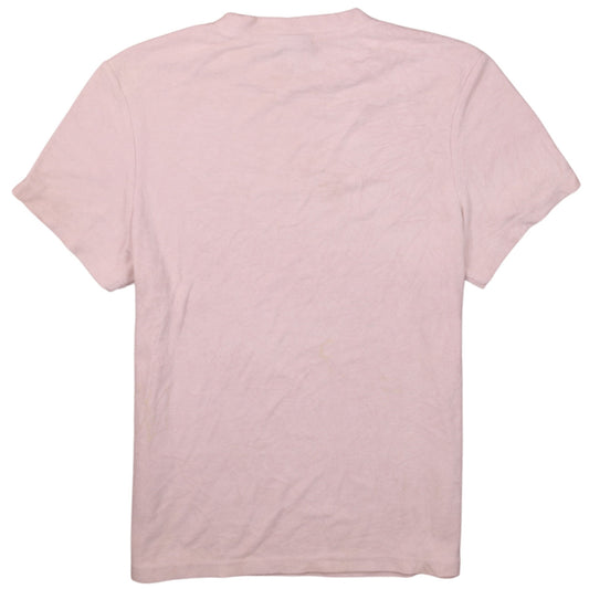 Womens UK Size 10 ellesse Pink Basic T-Shirt