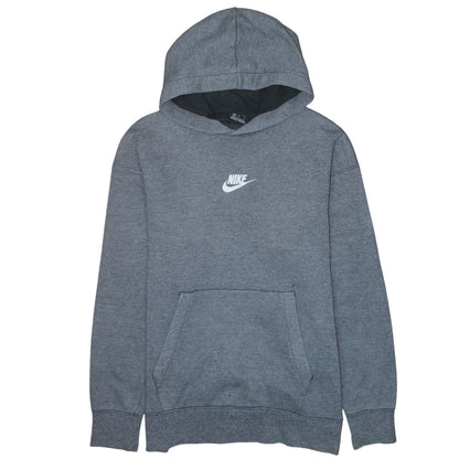 Mens UK Size M Nike Grey Pullover Hoodie