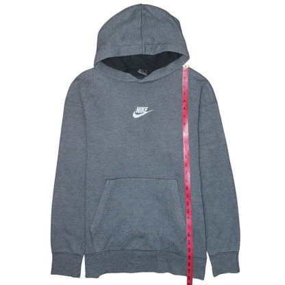 Mens UK Size M Nike Grey Pullover Hoodie