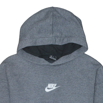Mens UK Size M Nike Grey Pullover Hoodie