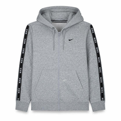 Mens UK Size S Nike Grey Full Zip Hoodie