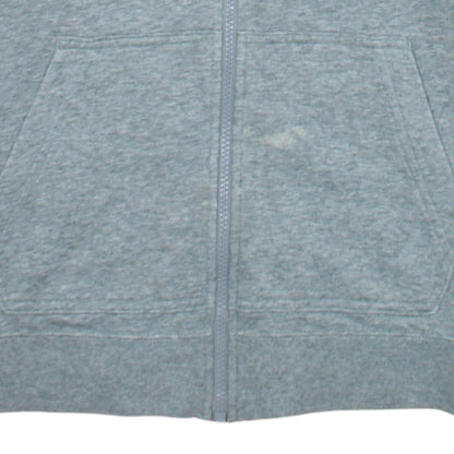 Mens UK Size S Nike Grey Full Zip Hoodie