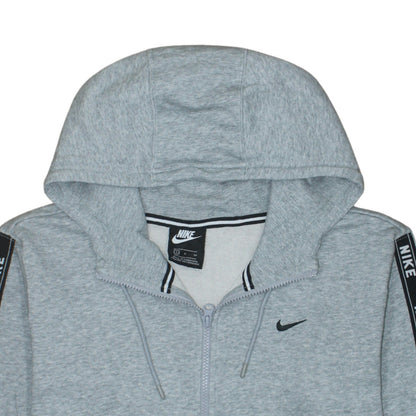 Mens UK Size S Nike Grey Full Zip Hoodie