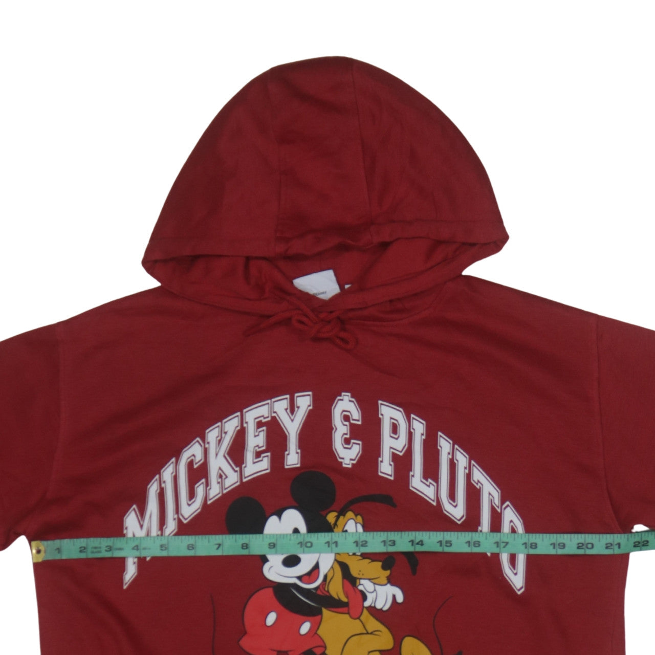 Womens UK Size S Disney Red Pullover Hoodie