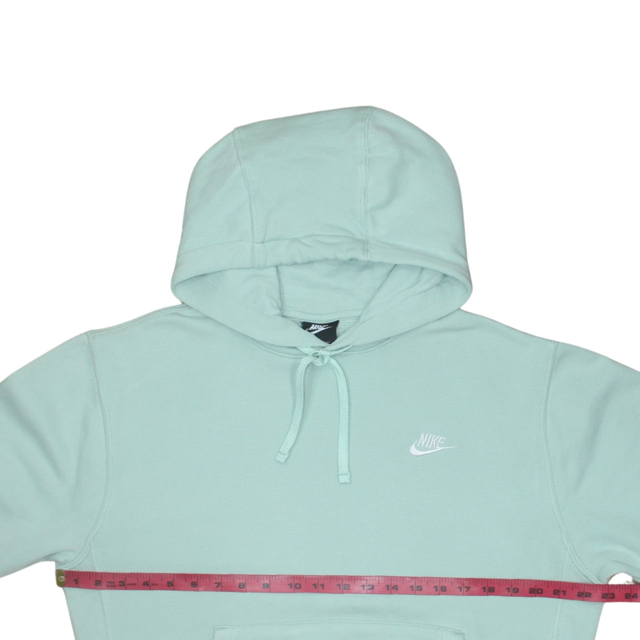 Womens UK Size S Nike Green Pullover Hoodie