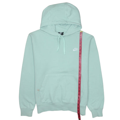 Womens UK Size S Nike Green Pullover Hoodie