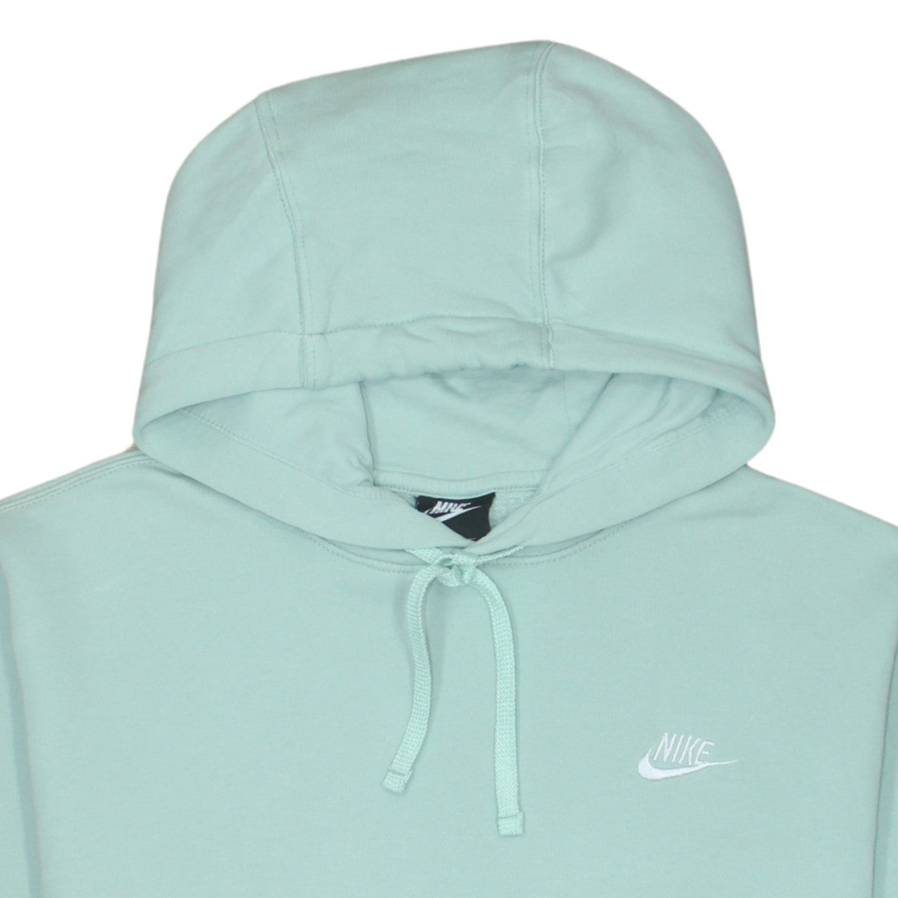 Womens UK Size S Nike Green Pullover Hoodie