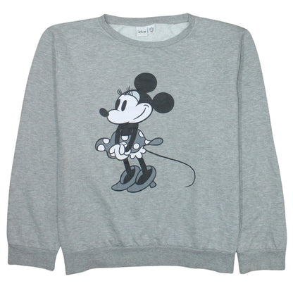 Womens UK Size XL Disney Grey Pullover Sweatshirt