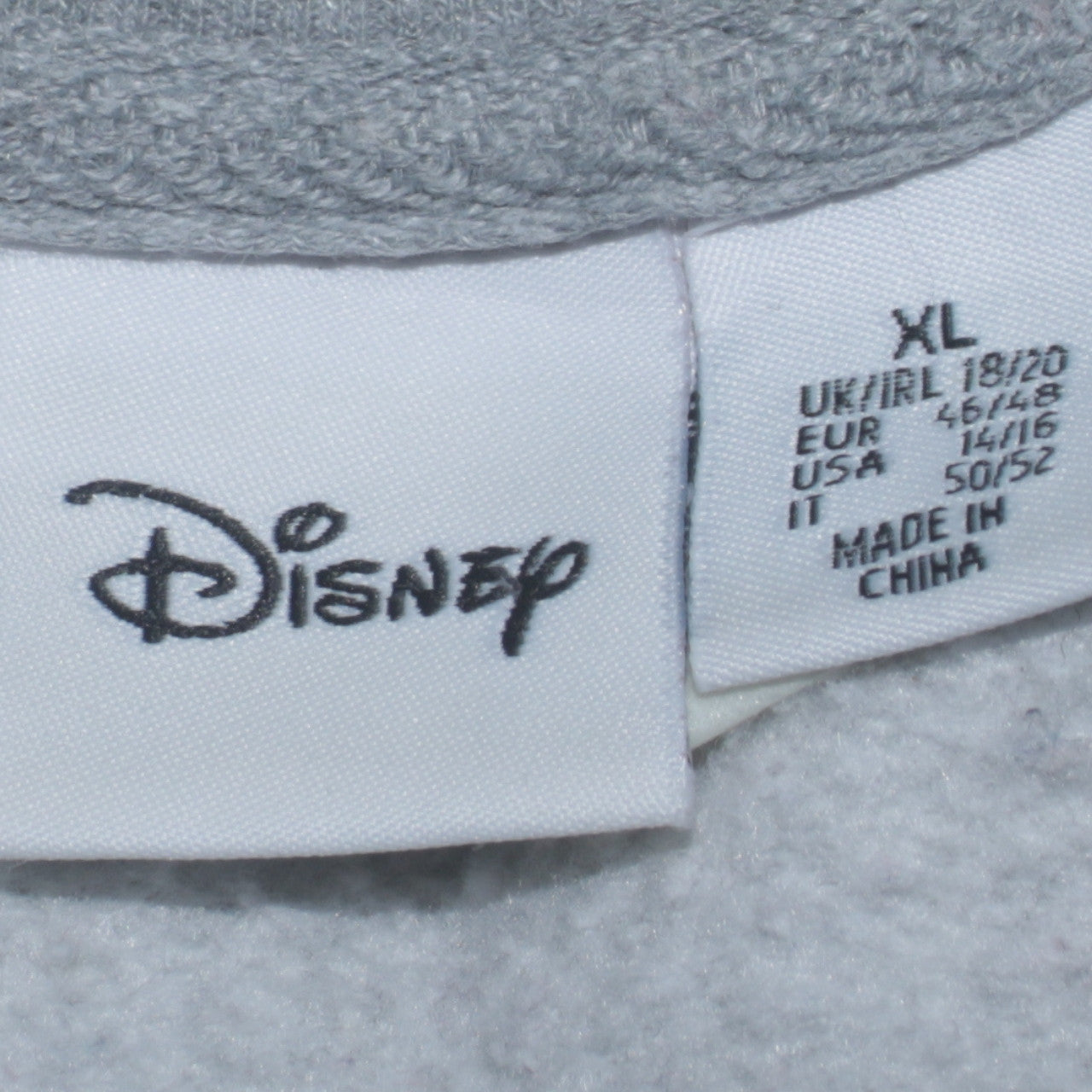 Womens UK Size XL Disney Grey Pullover Sweatshirt