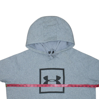 Mens UK Size XL Under armour Grey Pullover Hoodie