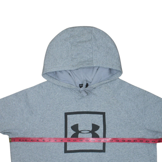 Mens UK Size XL Under armour Grey Pullover Hoodie