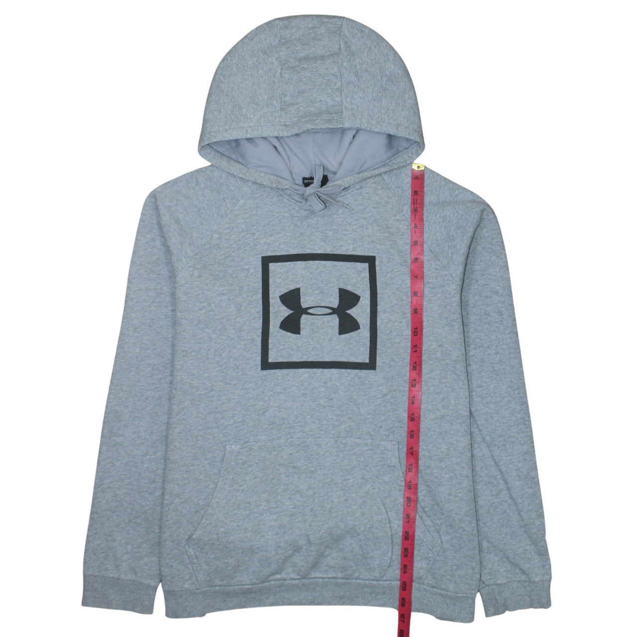 Mens UK Size XL Under armour Grey Pullover Hoodie