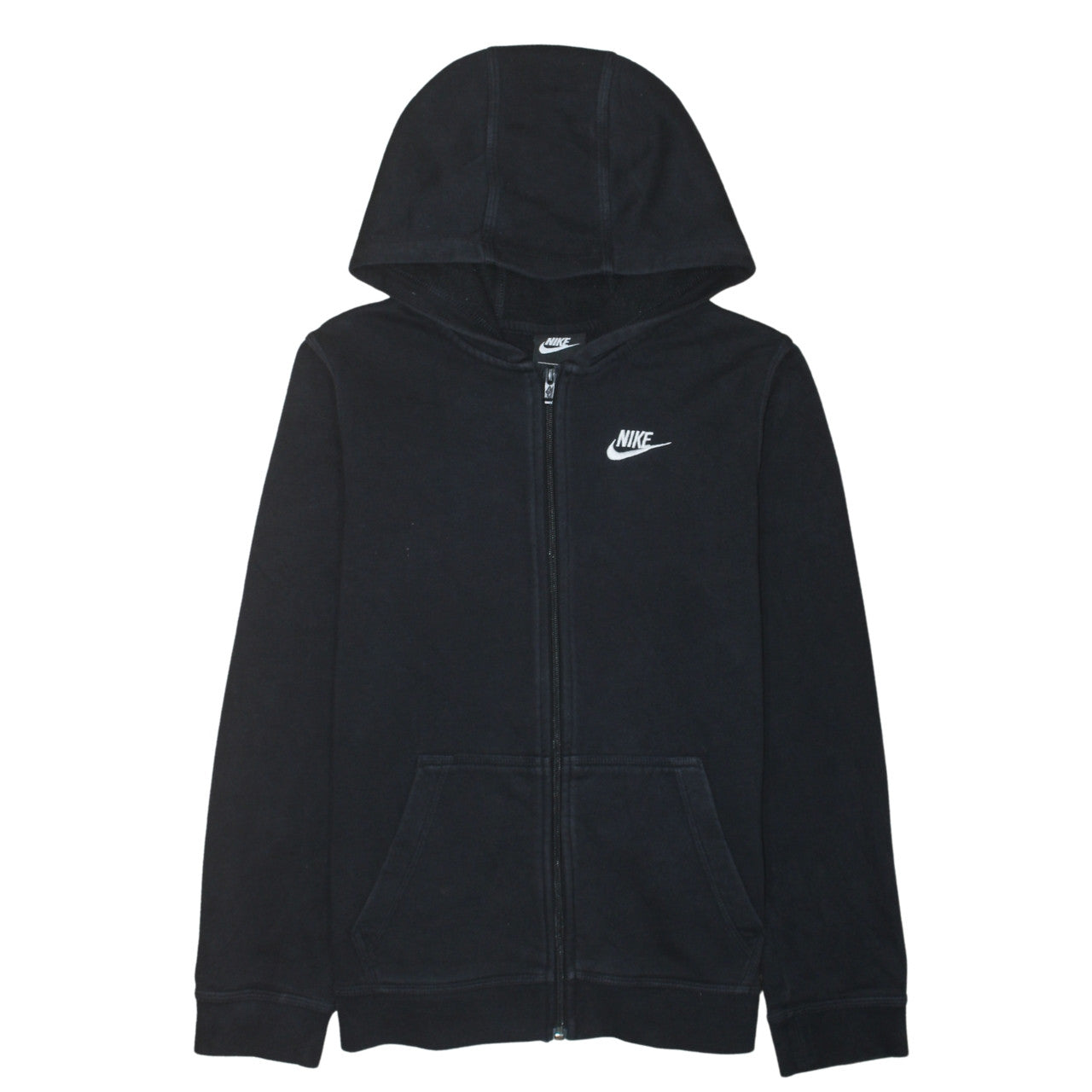 Boys UK Size XL Nike Black Full Zip Hoodie