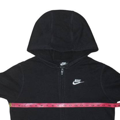 Boys UK Size XL Nike Black Full Zip Hoodie