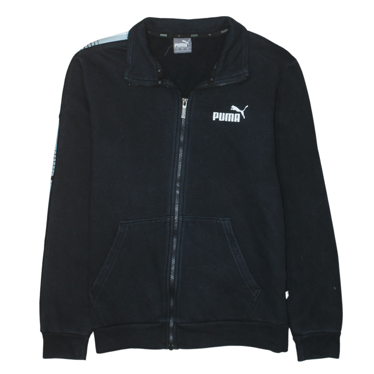 Mens UK Size S PUMA Black Gym & Training Running & Jogging Walking Jacket