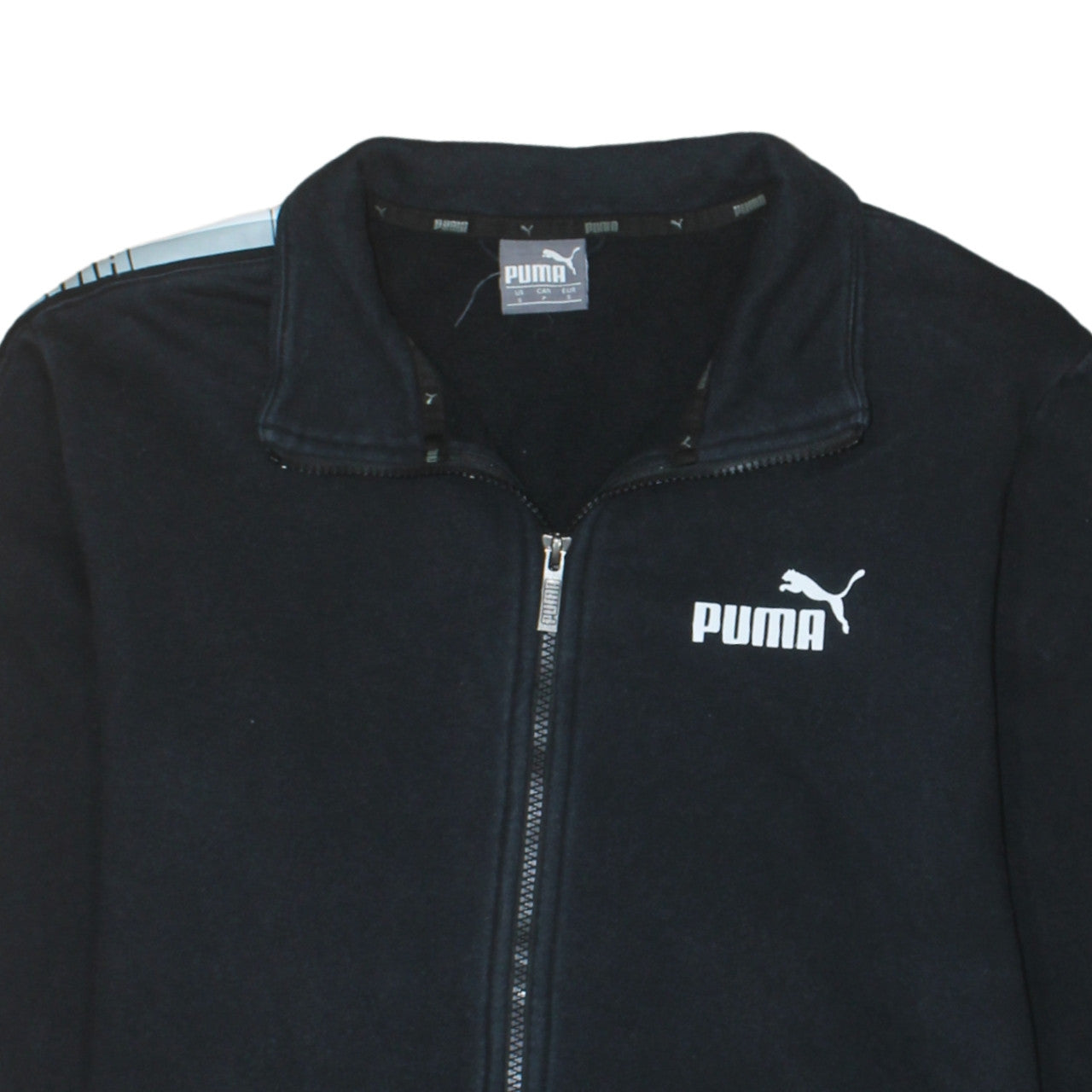 Mens UK Size S PUMA Black Gym & Training Running & Jogging Walking Jacket