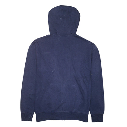 Mens UK Size M FILA Blue Full Zip Hoodie