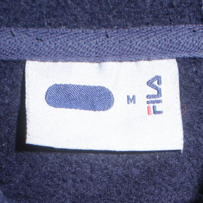 Mens UK Size M FILA Blue Full Zip Hoodie