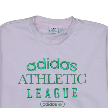 Womens UK Size 10 adidas White Pullover Sweatshirt