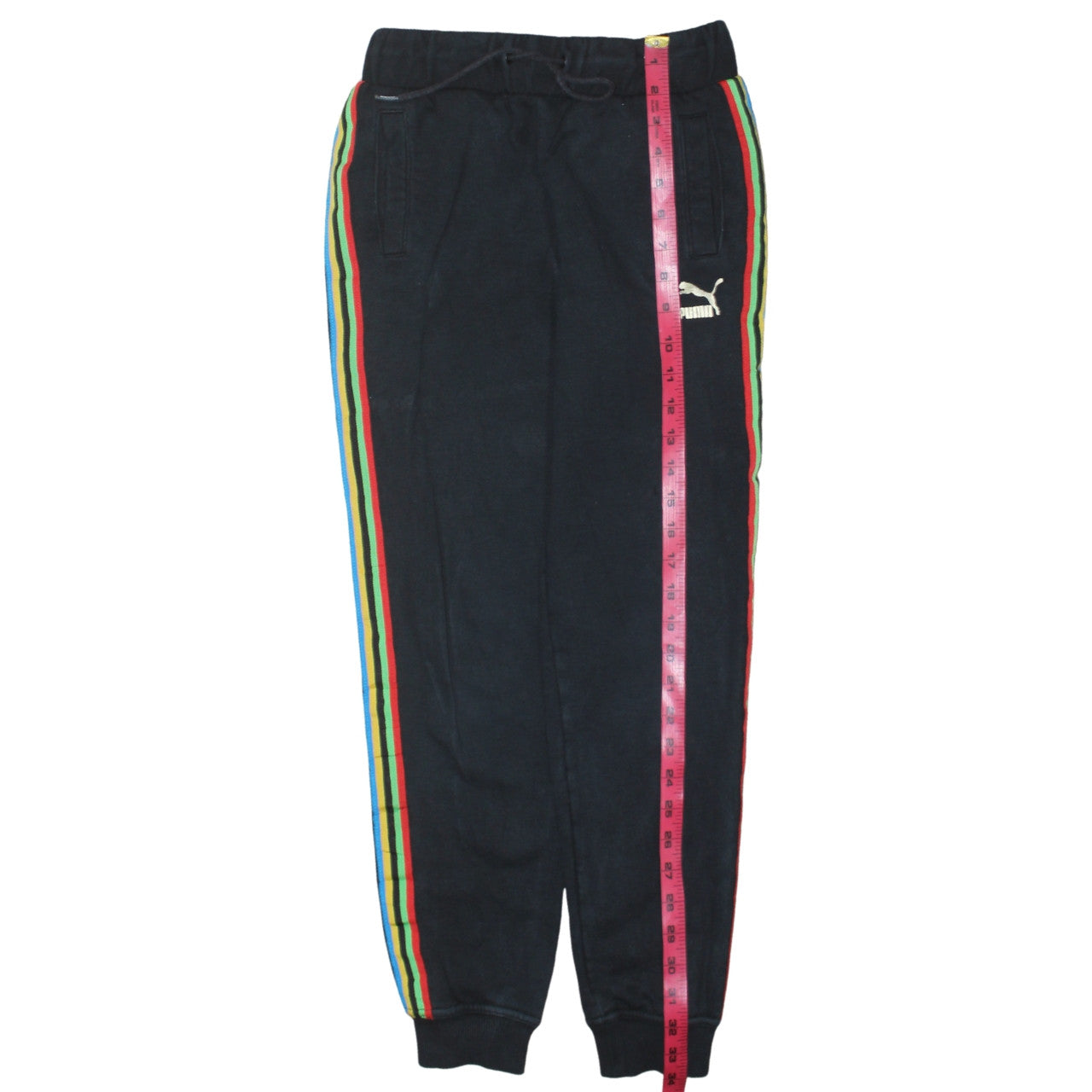 Boys UK Size 11-12 Years PUMA Regular Fit Jogger Black Trousers