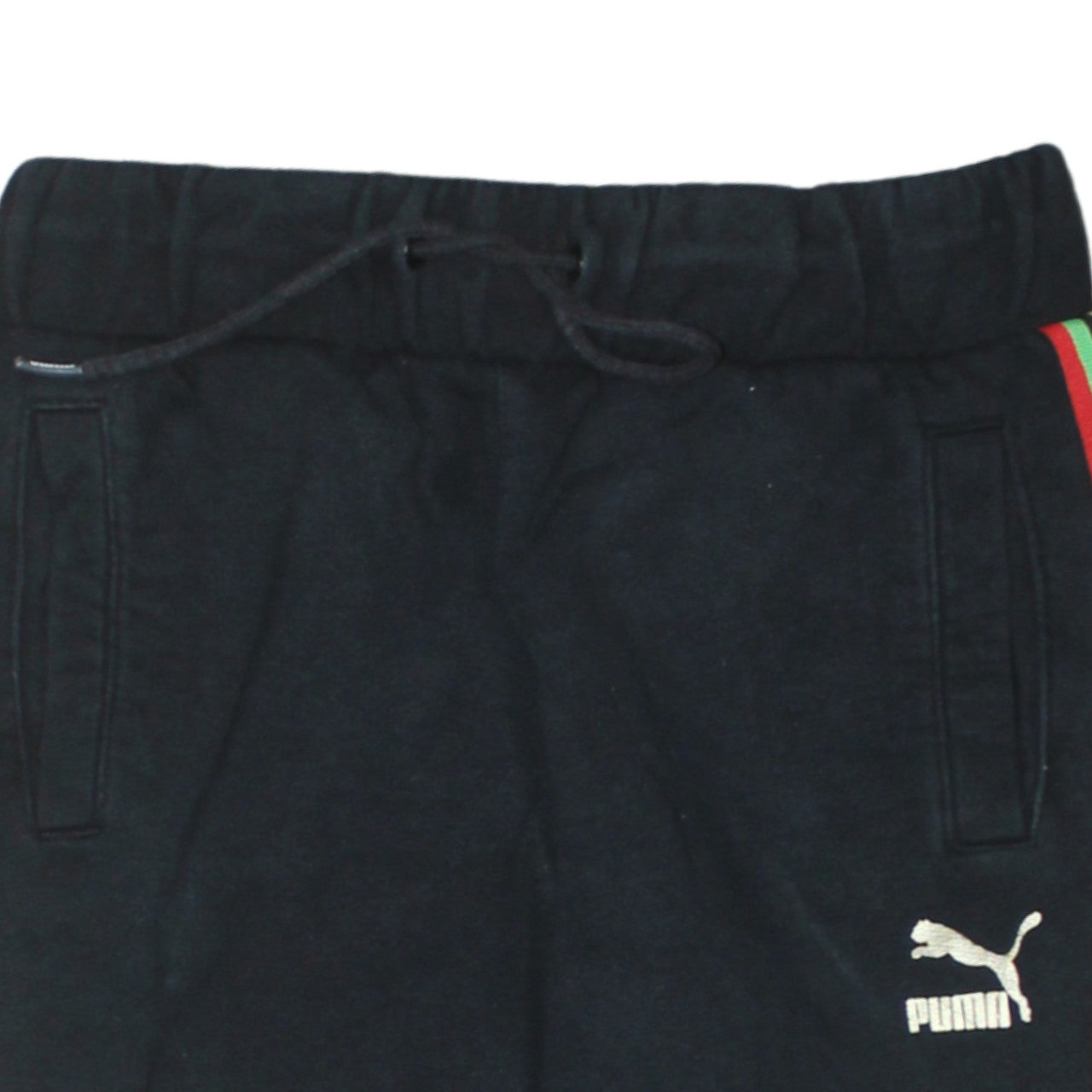 Boys UK Size 11-12 Years PUMA Regular Fit Jogger Black Trousers