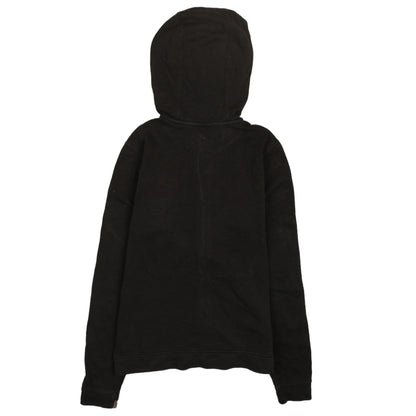 Nike Boys Black Full Zip Fleece Hoodie Size L with Logo