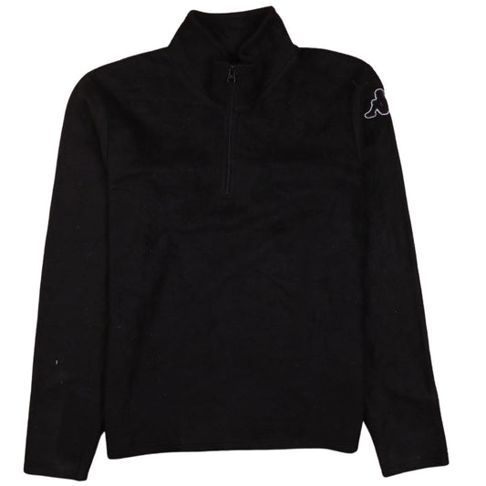 Mens UK Size M Kappa Black Pullover Sweatshirt