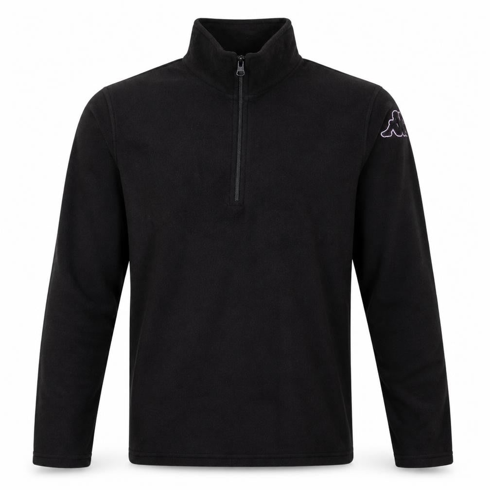 Mens UK Size M Kappa Black Pullover Sweatshirt