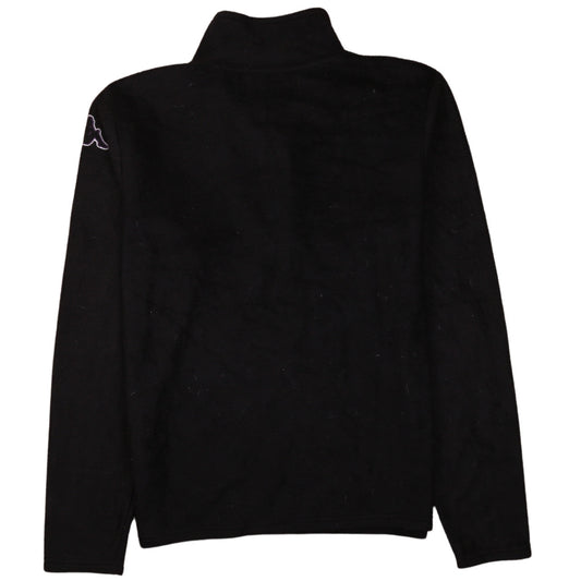 Mens UK Size M Kappa Black Pullover Sweatshirt