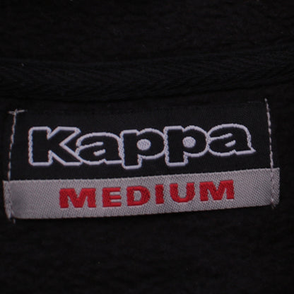 Mens UK Size M Kappa Black Pullover Sweatshirt