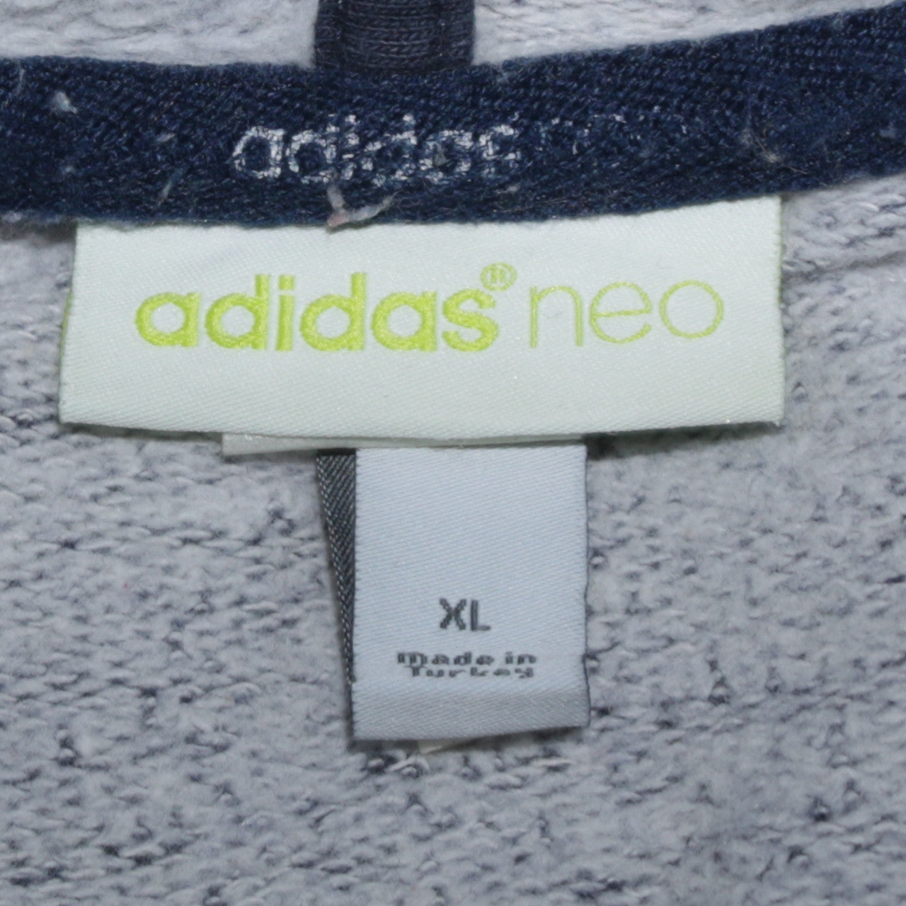 Mens UK Size XL adidas Blue Pullover Hoodie