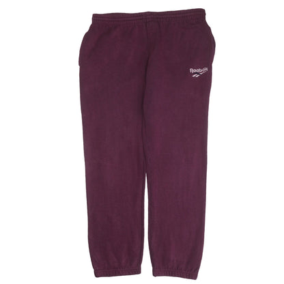 Womens UK Size S Reebok Regular Fit Sweatpants Purple Trousers