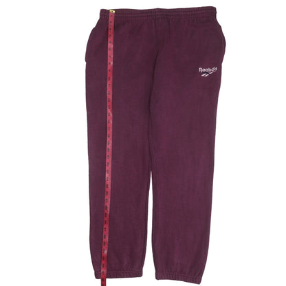 Womens UK Size S Reebok Regular Fit Sweatpants Purple Trousers