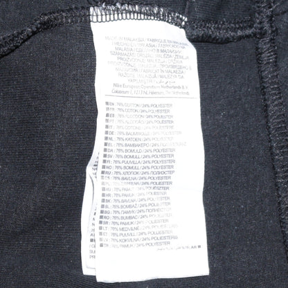 Womens UK Size L Nike Black Pullover Sweatshirt