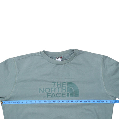 Mens UK Size L The North Face Green Pullover Sweatshirt