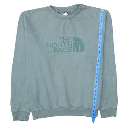 Mens UK Size L The North Face Green Pullover Sweatshirt