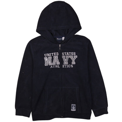 Boys UK Size 11-12 Years Champion Blue Full Zip Hoodie