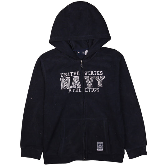 Boys UK Size 11-12 Years Champion Blue Full Zip Hoodie