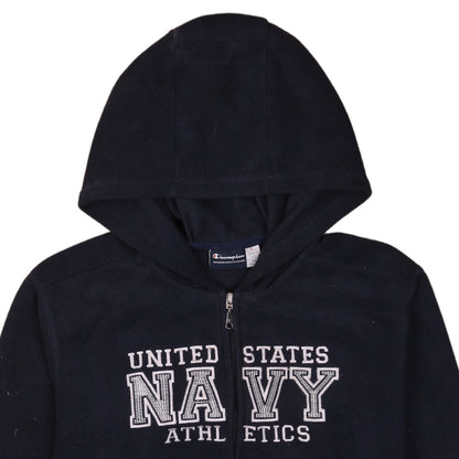 Boys UK Size 11-12 Years Champion Blue Full Zip Hoodie