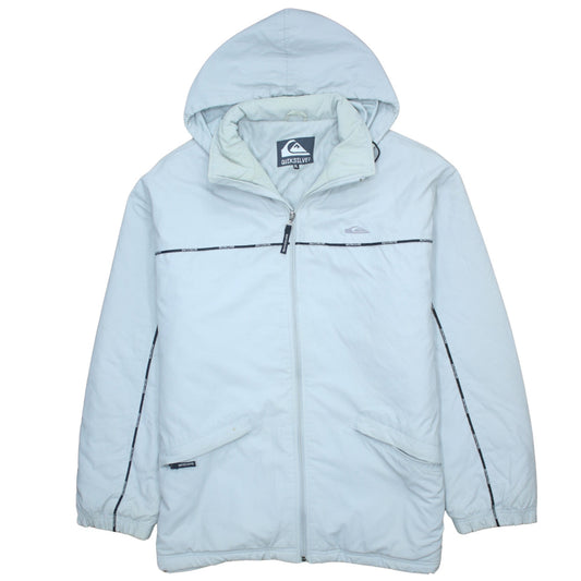 Mens UK Size XL Quiksilver Grey Puffer Jacket