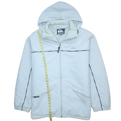 Mens UK Size XL Quiksilver Grey Puffer Jacket