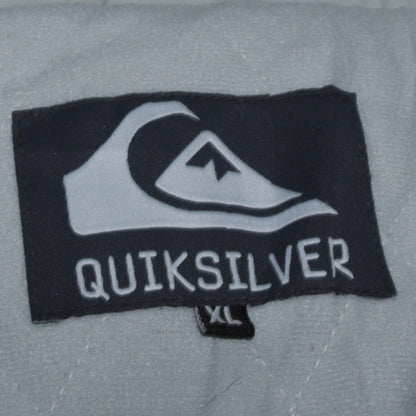 Mens UK Size XL Quiksilver Grey Puffer Jacket