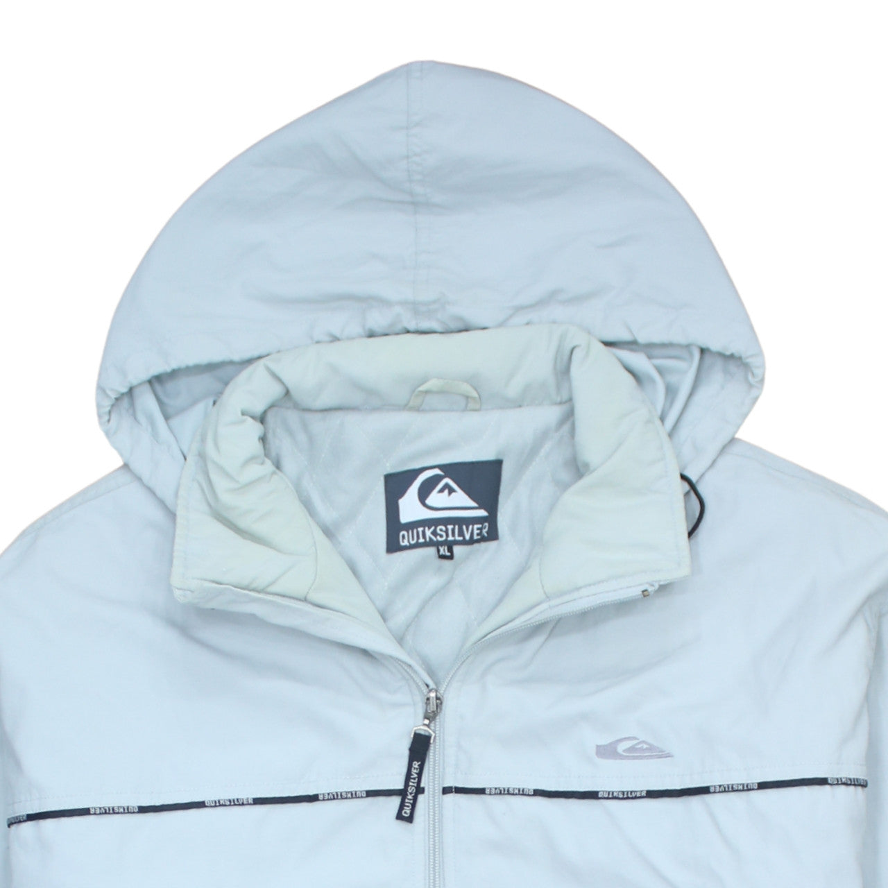 Mens UK Size XL Quiksilver Grey Puffer Jacket