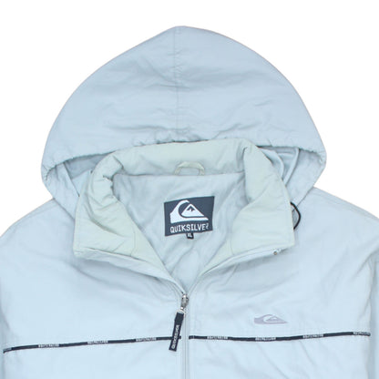 Mens UK Size XL Quiksilver Grey Puffer Jacket