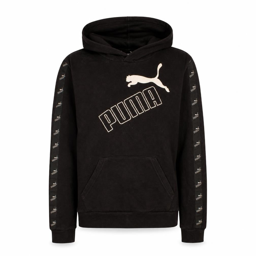 Mens UK Size XS PUMA Black Pullover Hoodie